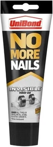 UniBond 1963625 No More Nails Invisible, Clear Glue, 1 x 184g - Picture 1 of 3