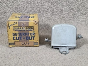 Guaranteed Parts Co. Inc.  GENERATOR CUT OUT CU-5 New Old Stock - Picture 1 of 4