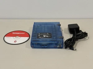 IOMEGA ZIP 100 External Zip Drive Glacier Blue Z100USB w/ USB Connector - Picture 1 of 4