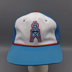 Vintage Houston Oilers Sports Specialties Snapback Trucker Hat Cap - Picture 1 of 8
