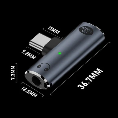 Innovativer USB C Dual Use Kopfhörer & Ladegerät Adapter für täglichen Komfo - Image 1 of 4