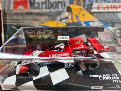 1/43 Minichamps Tyrrell 007 Ian Scheckter 1975 Ltd Ed - Image 1 of 4