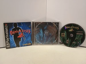 Dino Crisis 2 (PlayStation 1) PS1 - Completo CIB con Manual y Registro - Imagen 1 de 11