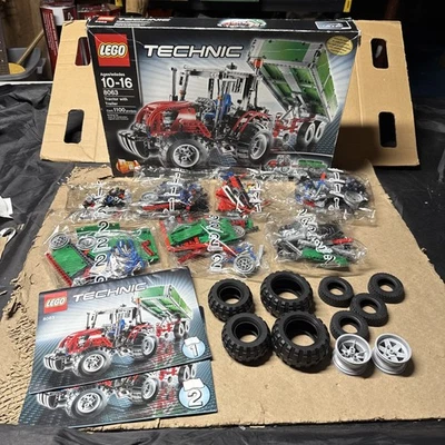 lego set #8063 Tractor with sewing machine New Open Box Sealed Bags - Image 1 of 4