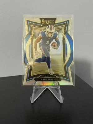 🔥2024 Panini Select Concourse Curtis Samuel #23 Silver Prizm Die-Cut - Image 1 of 2