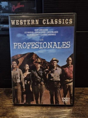The Professionals DVD Starring Burt Lancaster, Lee Marvin Region 2, 2008 - Image 1 of 3