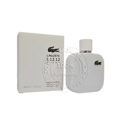 Lacoste Eau De Lacoste L.12.12 Blanc Pure 3.3 oz / 100 ml EDT Hombres Spray Foto 1 de 4