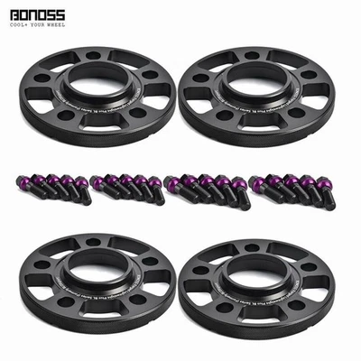4) Front 12mm + Rear 15mm Wheel Spacer 5x112 for Audi A8 L AWD, V6, V8, TDI, W12 - Image 1 of 4