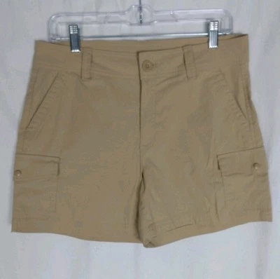 Eddie Bauer Damas Bolsillo Carga Nylon Corto Talla 8 Caqui Tostado Nuevo sin Etiquetas Foto 1 de 4