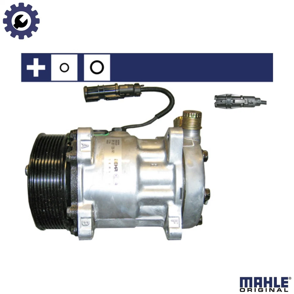 COMPRESSOR AIR CONDITIONING ACP 111 000S FOR MAN D2876LF04/2876LF07 12.8L 6cyl - Image 1 of 4