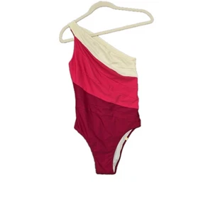 Traje de baño de una pieza Summersalt rosa The Sidestroke para mujer 4 - Imagen 1 de 4