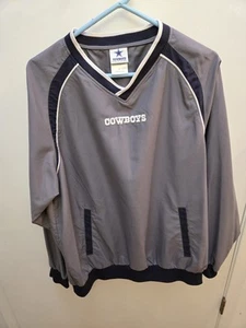 NFL Dallas Cowboys Authentic Apparel Pull Over Jacke Windbreaker XL - Bild 1 von 4