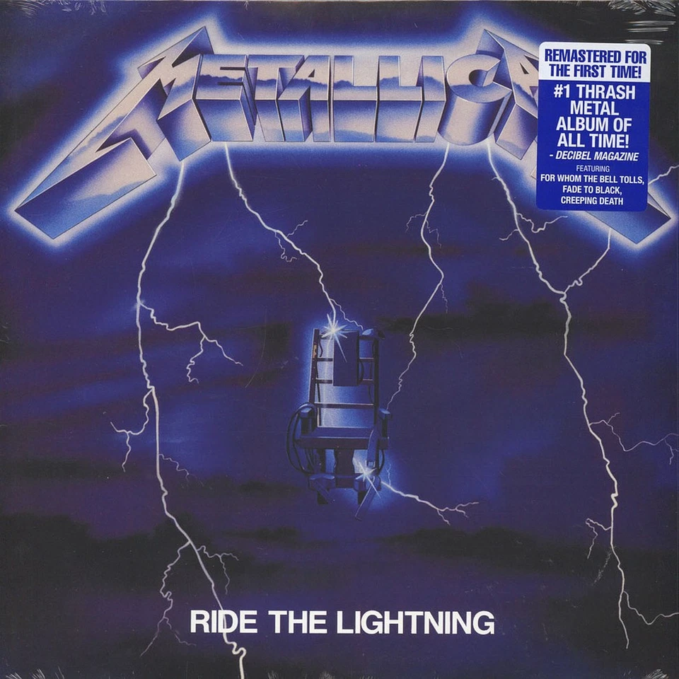 Metallica - Ride The Lightning (Vinyl LP - 1984 - US - Reissue) - Bild 1 von 2