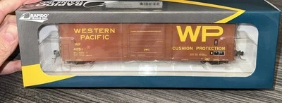 Rapido Trains HO Scale 139007-1 Evans X72 Boxcar Western Pacific #4051 NIB - Image 1 of 3