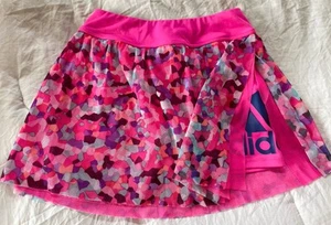 Adidas Layered Pink Tulle Girls Skirt Skort-6X - Picture 1 of 6