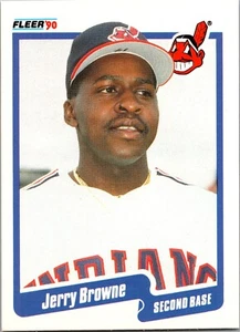 1990 Fleer - Jerry Browne #487 - Picture 1 of 2