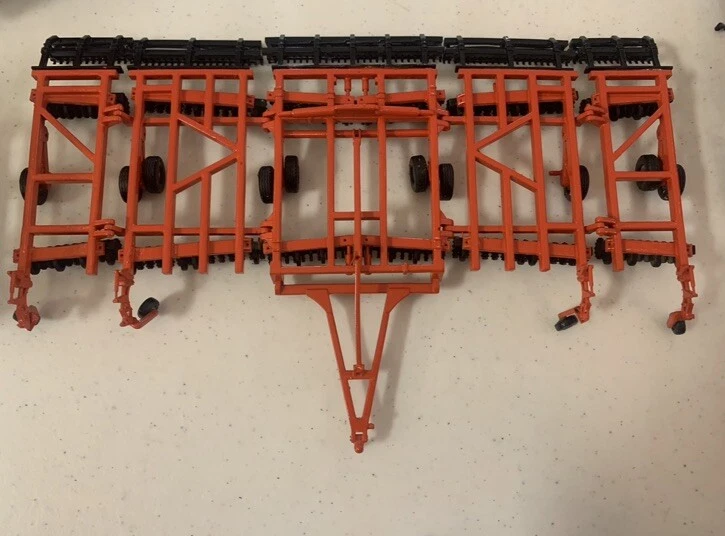 1/64 Custom Orange Krause Excelerator  Farm Toy  - Image 1 of 1