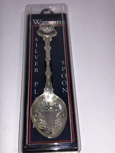 Vintage Watsons Sammler Löffel versilbert CANTERBURY SOUVENIR LÖFFEL - Bild 1 von 3