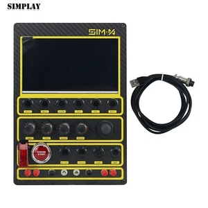 SIMX 7in LCD Screen Racing Control Box Simulator PC Secondary Screen - Picture 1 of 7