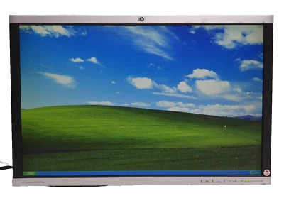 HP LA2205wg 22 Zoll Büro Praxis Computer Monitor PC Bildschirm für Windows XP 7. - Bild 1 von 4