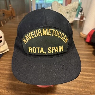 Sombrero Naveurmetoccen Rota España Ajustable Encarnado Militar Sombrero Foto 1 de 4