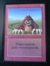 BURROWING : MTG : BETA : 1993 : FINE/VERY FINE : SEE PHOTO'S