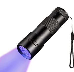 LED UV UltraViolet Blacklight Flashlight Lamp Torch Inspection Light Outdoor