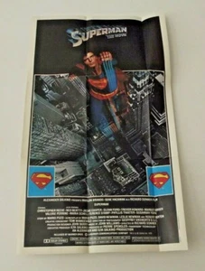 1981 Topps Giant Movie Pin-Up 12'x20" - "Superman" - Bild 1 von 1