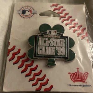 Trébol conmemorativo oficial del Juego de Estrellas MLB Boston (Fenway Park) 1999 🍀 Pin - Imagen 1 de 3