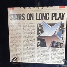 Stars On - Stars On Long Play 12" Vinyl Radio Records RR2006 1981 Near Mint Lp