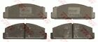 TRW Front Brake Pad Set for Yugo Tempo 16A6046 1.3 Litre May 1991 to May 1993