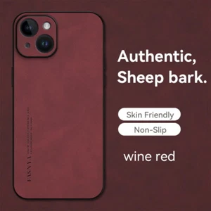 For Apple iPhone 14 13 12 Pro Max 11 Shockproof Leather Soft Phone Case Cover - Picture 1 of 16