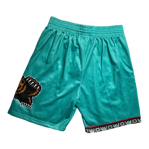 Vancouver Grizzlies Mitchell Ness Practice Shorts Men's Mint Green New Sz Large Cover