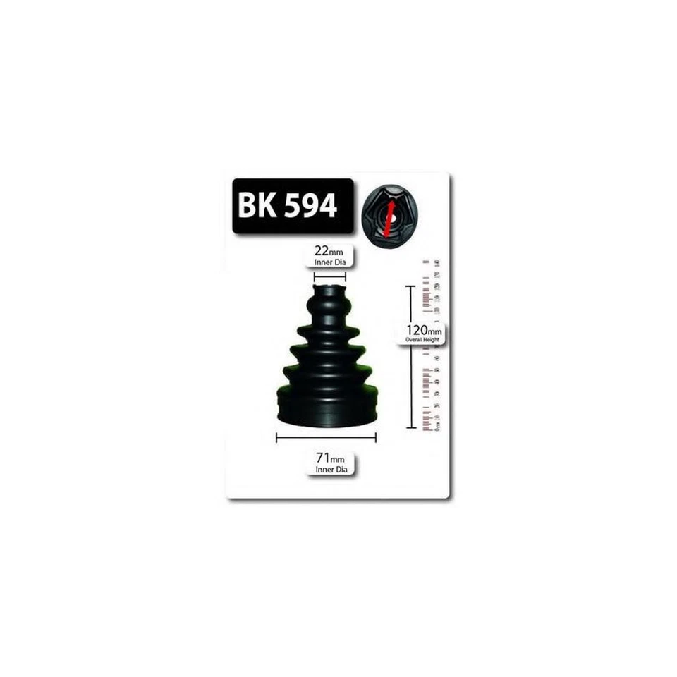 VW Golf MK4 2.3 V5 Variant2 Genuine Shaftec Transmission End Drive Shaft CV Boot - Image 1 of 1