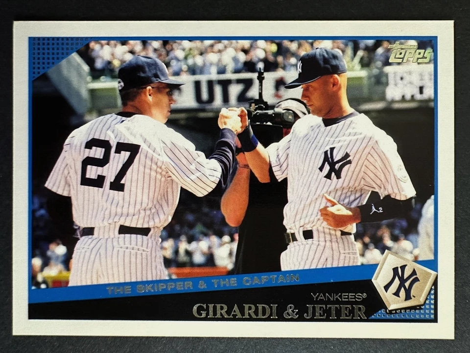 Derek Jeter Joe Girardi 2009 Topps Update "The Skipper & The Captain" #UH69 - Image 1 of 1
