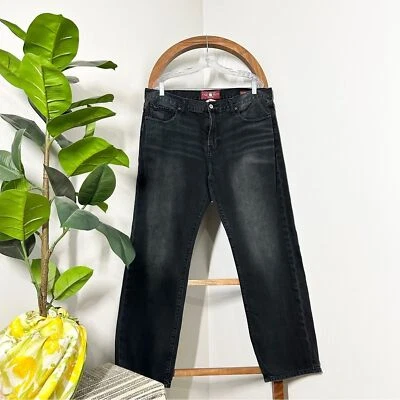 Lucky Brand Black 221 Original Straight Leg Jeans Size 38x32 - Image 1 of 4
