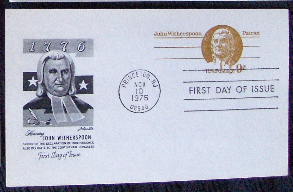 US FDC  JOHN WITHERSPOON, 1975 - Image 1 of 1