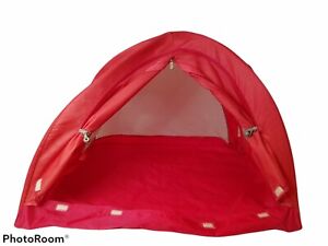 🔥 My American Girl Great Outdoors Red Tent for 18" Dolls GUC (LT9)