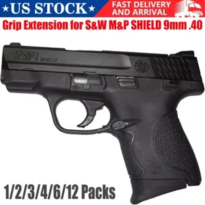 Tactical Grip S&W M&P SHIELD 9mm .40 GRIP EXTENSION Add 3/4" 1/2/3/4/6/12 Packs - Picture 1 of 1