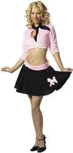 50's Sexy Sock Hop Sweetie Adult Costume Small 6-8 - Picture 1 of 1