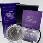 2022-W National Purple Heart Hall of Honor Uncirculated SILVER Dollar OGP & COA