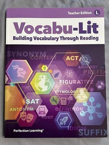 Vocabu-Lit L Building Vocabulary Through Reading New - Picture 1 of 3