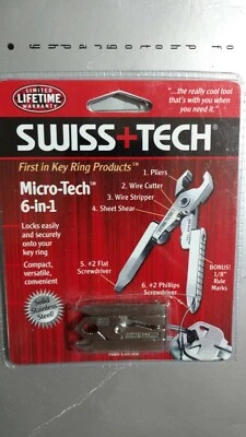 SWISS+TECH MICRO-TECH 6-IN-1 TOOL - Image 1 of 2