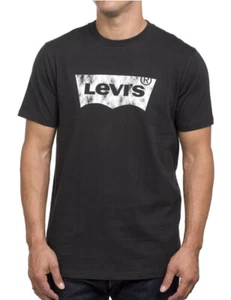 Levi's T Shirt Tee Levi Strauss Graphic Black Tee  Size Medium NEW - Picture 1 of 5