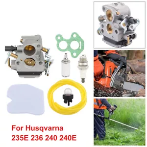 For Husqvarna 235E 236 240 240E Chainsaw Carb Set 545072601 574719402 Carburetor - Picture 1 of 12