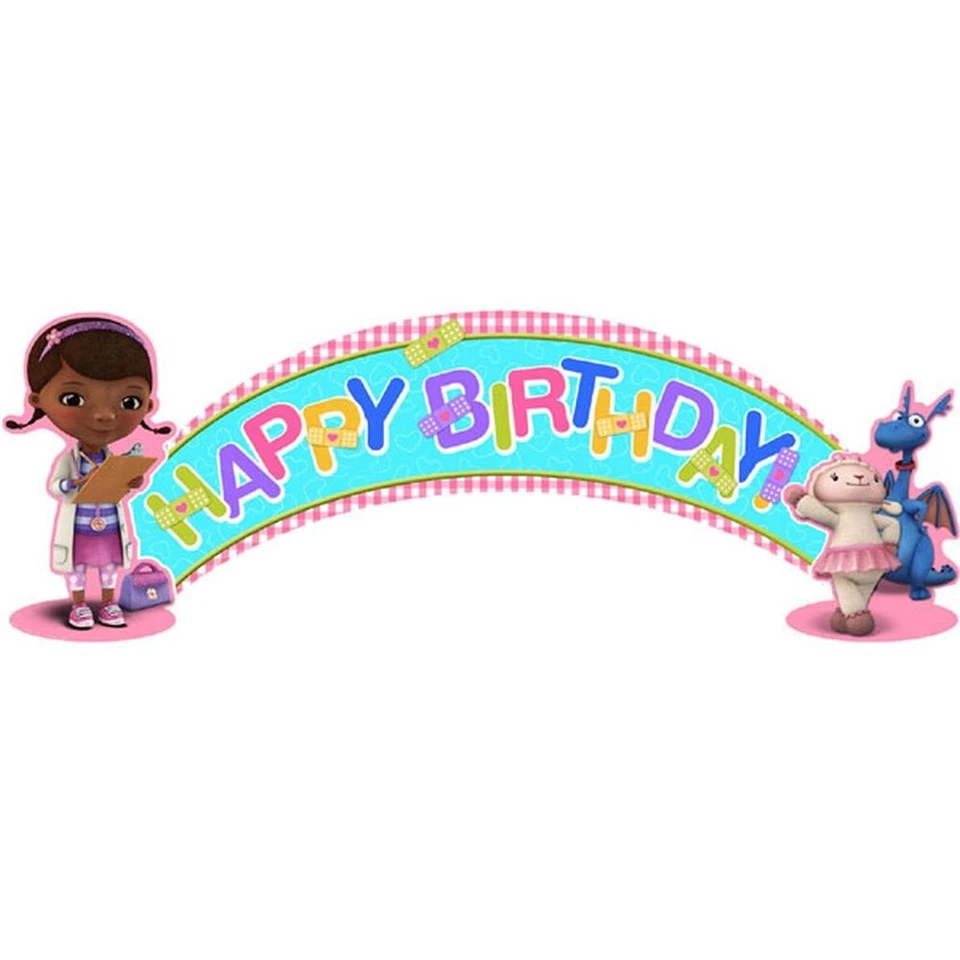 Banner de cumpleaños Doc McStuffins Foto 1 de 1