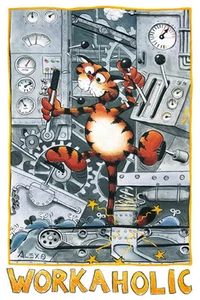 POSTER Workaholic Alex Rinesch - Picture 1 of 1