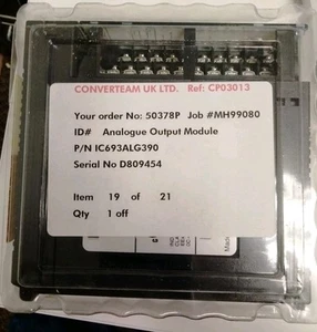 Sealed GE Fanuc IC693ALG390G NEW MODULE - Picture 1 of 4