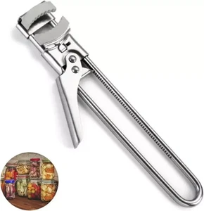 Adjustable Can Jar Opener Bottle Lid Gripper Kitchen Gadget Stainless Steel Grip - Picture 1 of 7