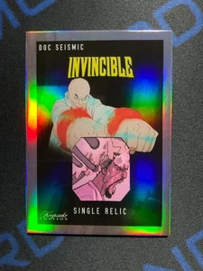 2025 Keepsake Invincible Temporada 1 Doc Seismic #467 Reliquia Única - Imagen 1 de 2